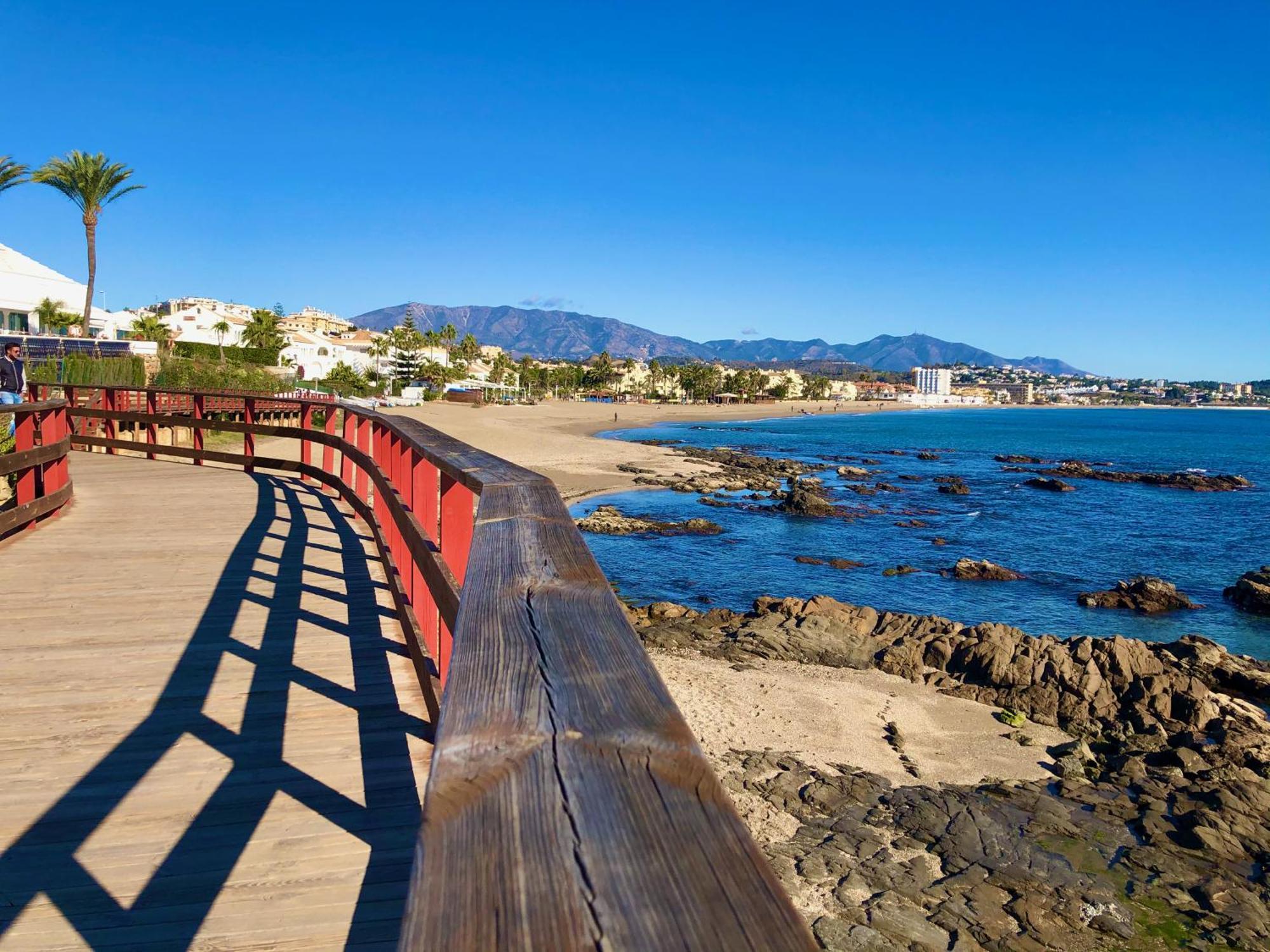 La Cala Beach Home - Beachfront Few Steps Away From Sandy Beach La Cala De Mijas Ngoại thất bức ảnh